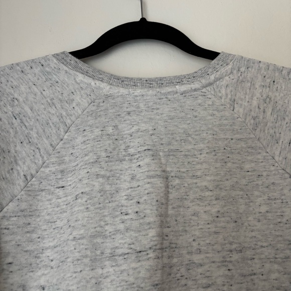 Marine Layer Re-Spun Jenny Retro Rib Sweatshirt Size Large Gray Multi Casual - Picture 7 of 10